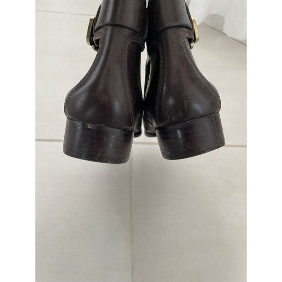 Louise et Cie Lienz Boots Knee High Leather Side Zip FLAWS - Picture 14 of 15